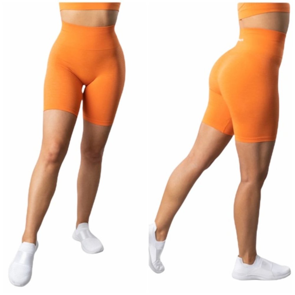Dreamsicle Seamless Biker Shorts